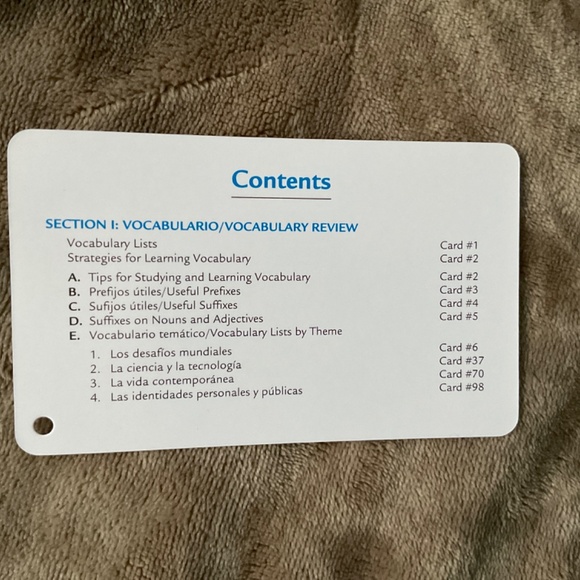 Barron’s  flash card for Spanish АР - Picture 4 of 9